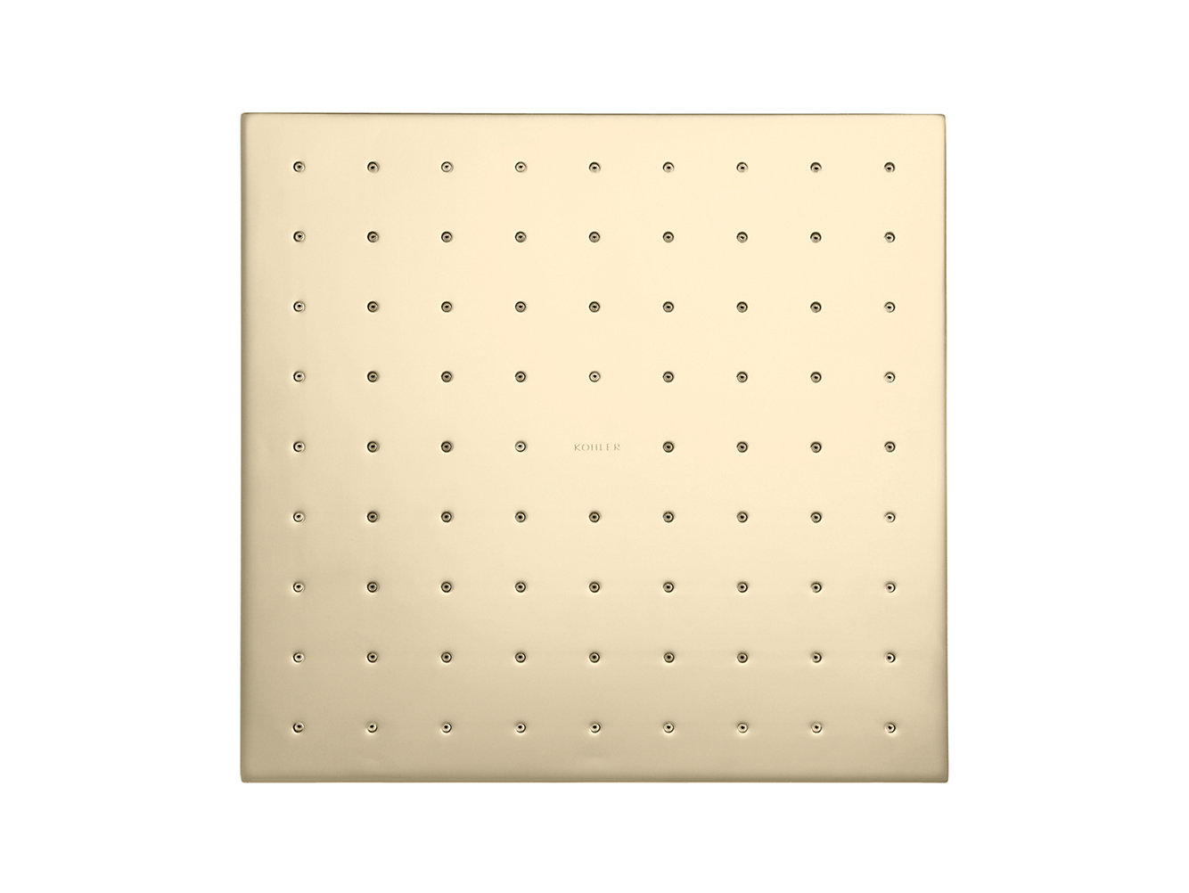 Loure 14 Air Square Showerhead Ultra Thin K 9301t Cl Bn Kohler